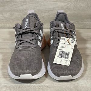 Adidas Women’s Kaptir Super Running Shoes- Taupe Oxide/White/Vapour Pink